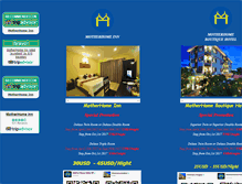 Tablet Screenshot of motherhomehotel.com